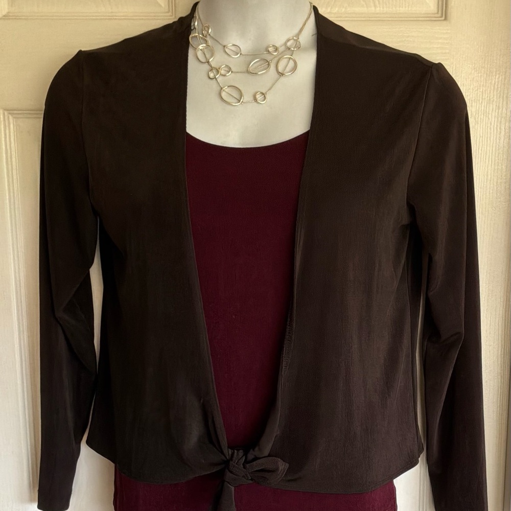 CHICO’S TRAVELERS… Open Front top
